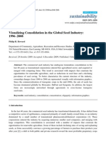 Howard - 2009 - Visualizing Consolidation in The Global Seed Industry. 1996-2008