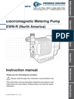 Walchem Pump EH-HV Series Manual, EWN, EHE35E1, EHE35E2