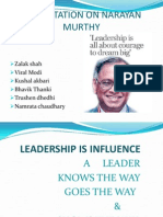 Narayan Murthy As A Leader