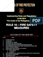 Rule 10 Fire Safety Rev