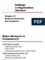 William Stallings Computer Organization and Architecture: Reduced Instruction Set Computers