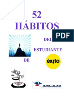 52 Habitos Del Estudiante de Exito