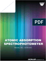 Atomic Absorption Spectrophotometer