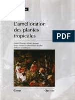 L'amélioration Des Plantes Tropicales, A. Charrier (1997)