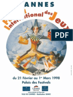 Cannes 1998 Plaquette