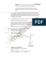 Class XII - All India Chemistry - Set-2: Alkyl Halide Sodium Alkoxide Ether