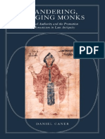 Wandering Begging Monks Spiritual Authority and The Promotion of Monasticism in Late Antiquity