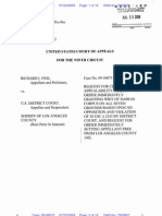 Richard Fine 9th Circuit Request For Certificate of Appealability & Immediate Release 