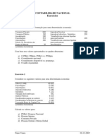 Exercicios Contabilidade Nacional