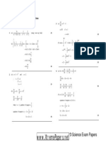 © Science Exam Papers: Worked Solutions Edexcel C4 Paper A