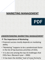 Marketing Management Unit 1