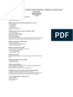 Cs9251 Mobile Computing 2marks 16marks Question Papers