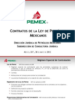 Contratos de La Ley de PEMEX. SOQ