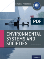 IB Environmental Studies Sample