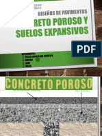 Concreto Poroso y Suelos Expansivos