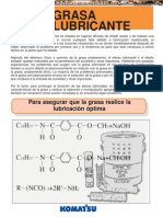 Curso Grasa Lubricante Maquinaria Komatsu