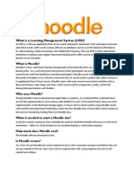 Moodle Overview