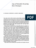 Sorenson Research Filming of Naturally Occuring Phenomena Basic Strategies 1995