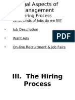 The Hiring Process