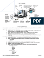 Handout - Grade 7 - ICT - Parts of A Computer PDF