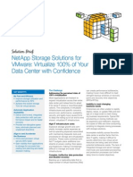 Netapp Storage Solutions For Vmware: Virtualize 100% of Your Data Center With Confidence