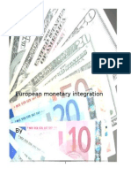 European Monetary Integration