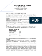 Politraumatizado, Evaluación y Manejo PDF