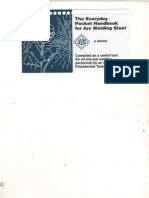 Pocket Handbook For Arc Welding Steel