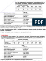 Ejercicios - Planeacion Agregada PDF