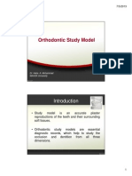 Orthodontic Study Model