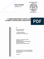 A Fiber Reinforced Plastic Joint For Filament Wound Pipes: Analysis and Design