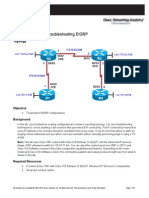 CCNPv6 ROUTE Lab2-7 EIGRP Troubleshooting Student