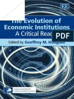 Hodgson 2007 - The Evolution of Economic Institutions