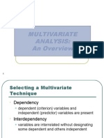 Multivariate Analysis