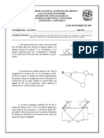 Examen Fisica Clasica UNAM