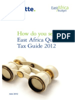 How Do You See It?: East Africa Quick Tax Guide 2012