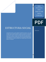 Estructura Social y Sus Elementos