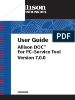 Allison DOC 7.0 User Guide