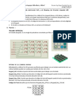 P06 Uso Del Teclador Matricial 4x4 y El LCD