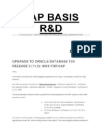 Sap Basis R&D: Upgrade To Oracle Database 11G Release 2 (11.2) : Unix For Sap