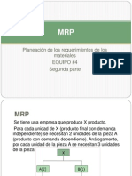 MRP Ejemplo