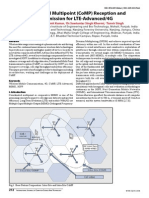 Coordinated Multipoint (CoMP) Reception Andtransmission For LTE-Advanced/4G