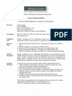 MEC740 Course Outline