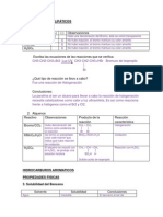 Hidrocarburos Alifáticos Practica 1 - Quimica Organica