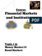 Financial Markets and Institutions