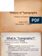 Istorija Tipografije