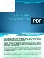 Seminario Ética Profesional