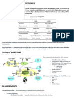 Gprs Architecture: General Packet Radio Service (GPRS)