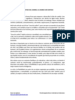 El Sentido Del Cambio - Cambio Con Sentido Terapia Breve Centrada en Soluciones