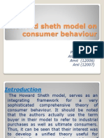 Howard Sheth Model On Consumer Behaviour